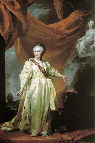 Dimitri Levitzky Portrait of Catherine II China oil painting art